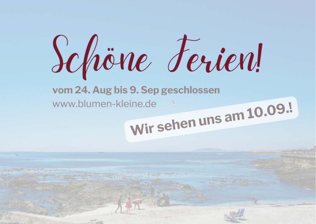 Kleine Sommerferien